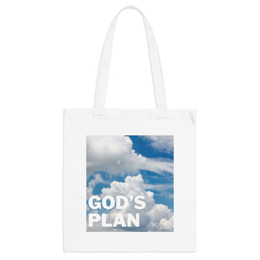 God's Plan Tote Bag